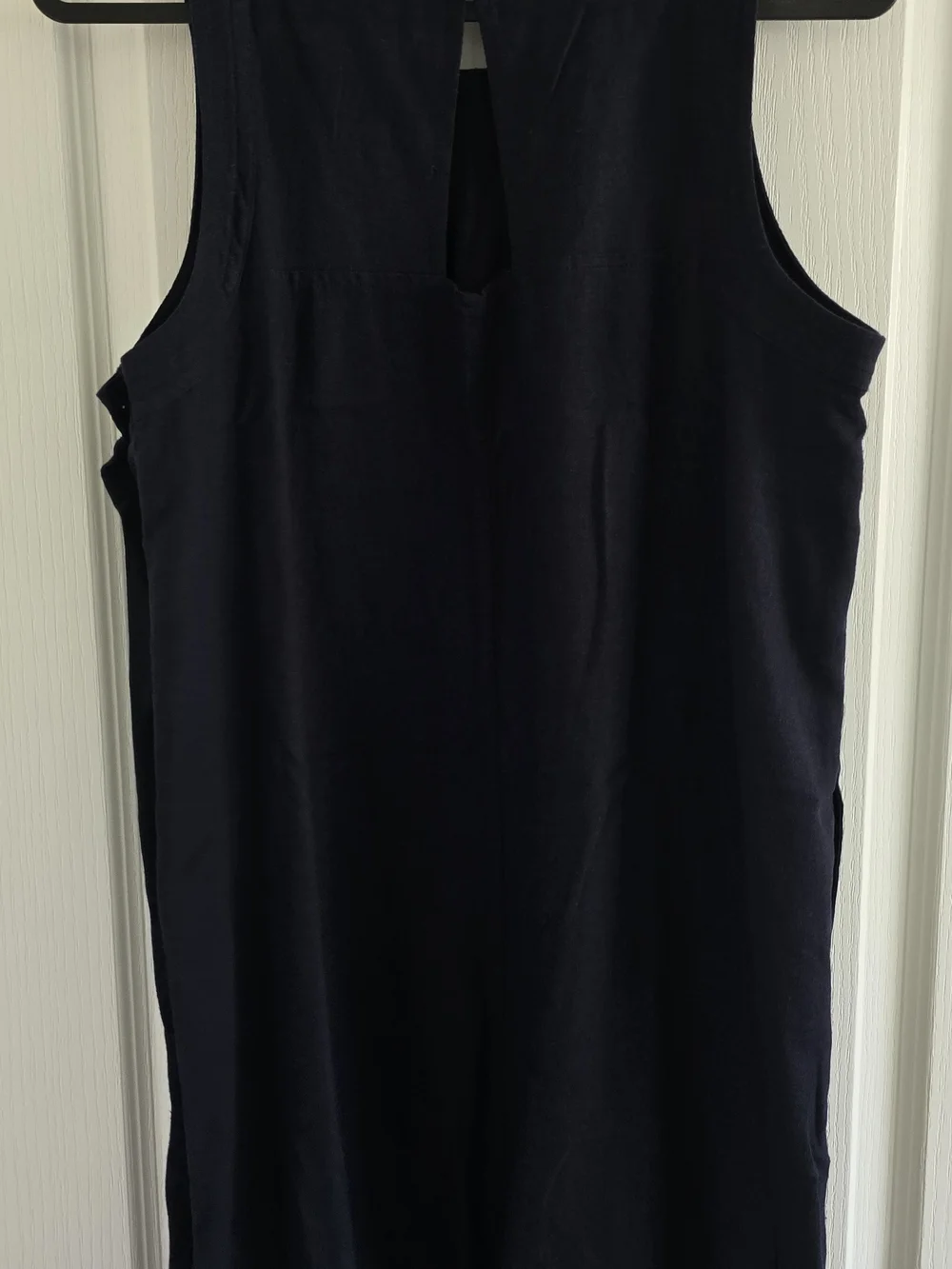 Cynthia Rowley navy Linen dress - Picture 5 of 6
